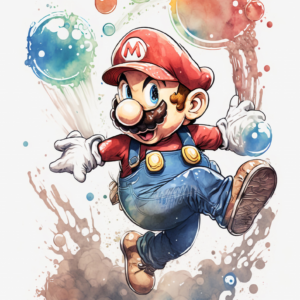 Super Mario plakat