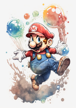 Super Mario plakat