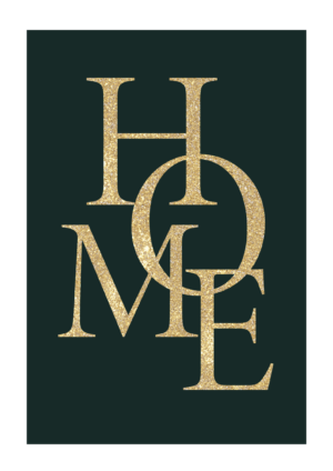 Home plakat