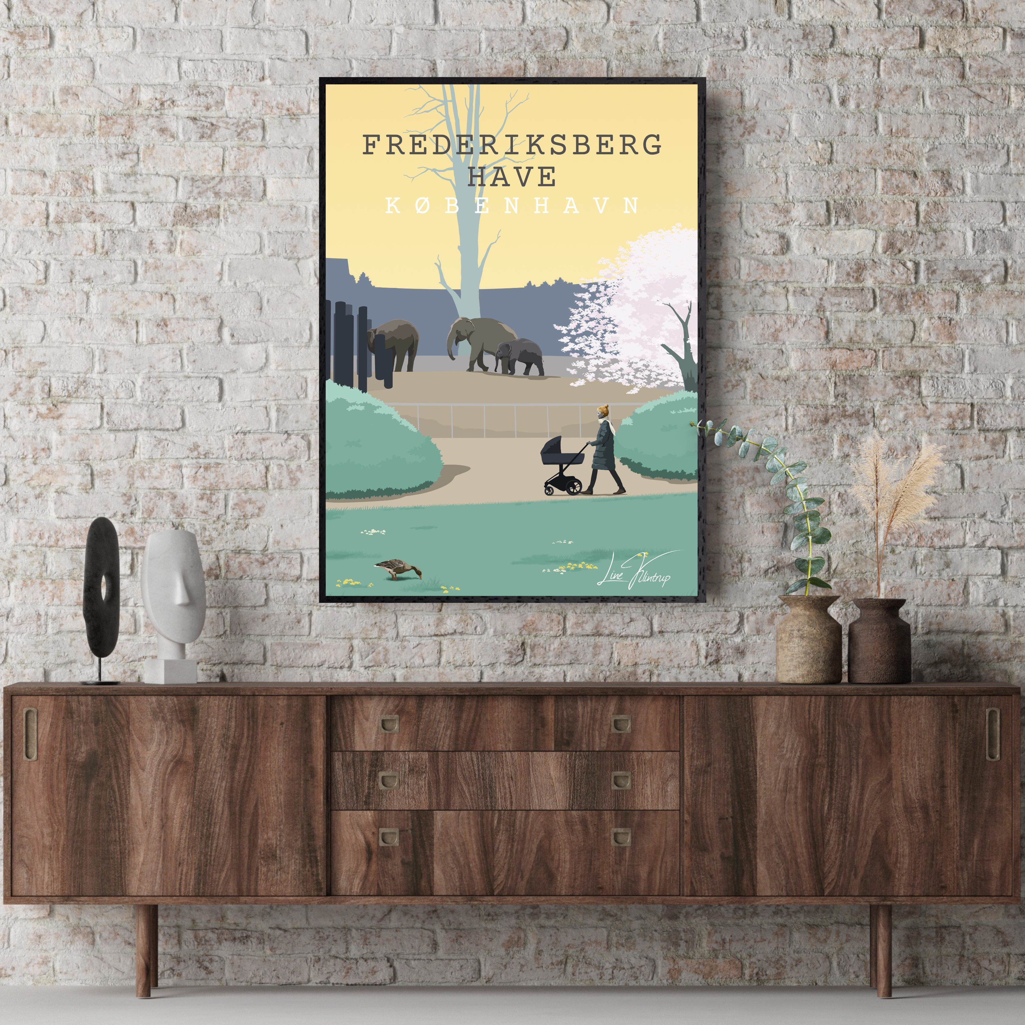 Frederiksberg Have Plakat