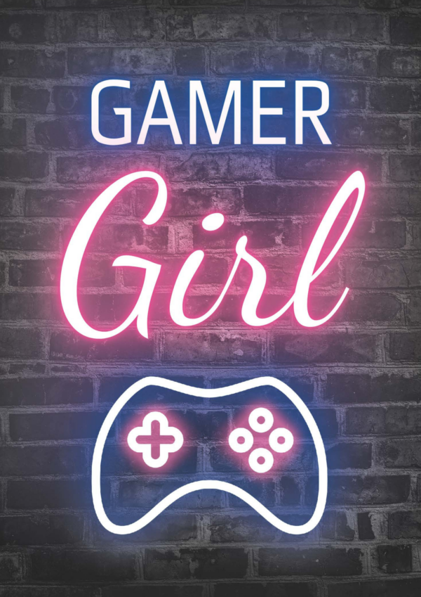 Gamer Girl Plakat