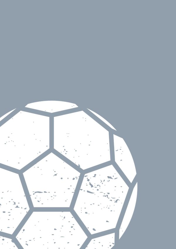 Fodbold plakat