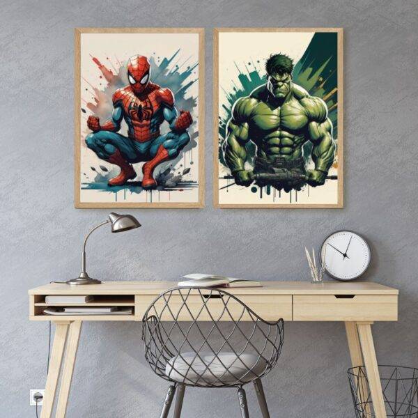 Superhero plakat