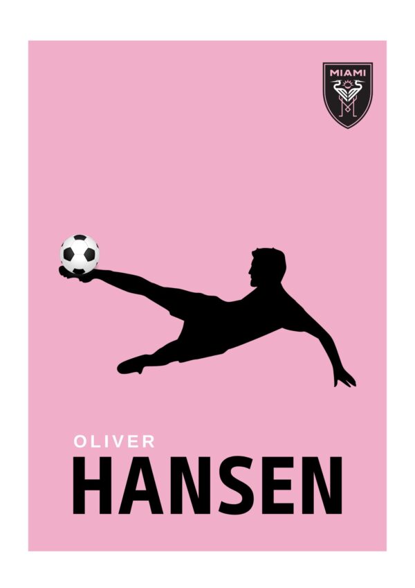 Fodbold plakat