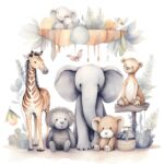 Plakat til børneværelset