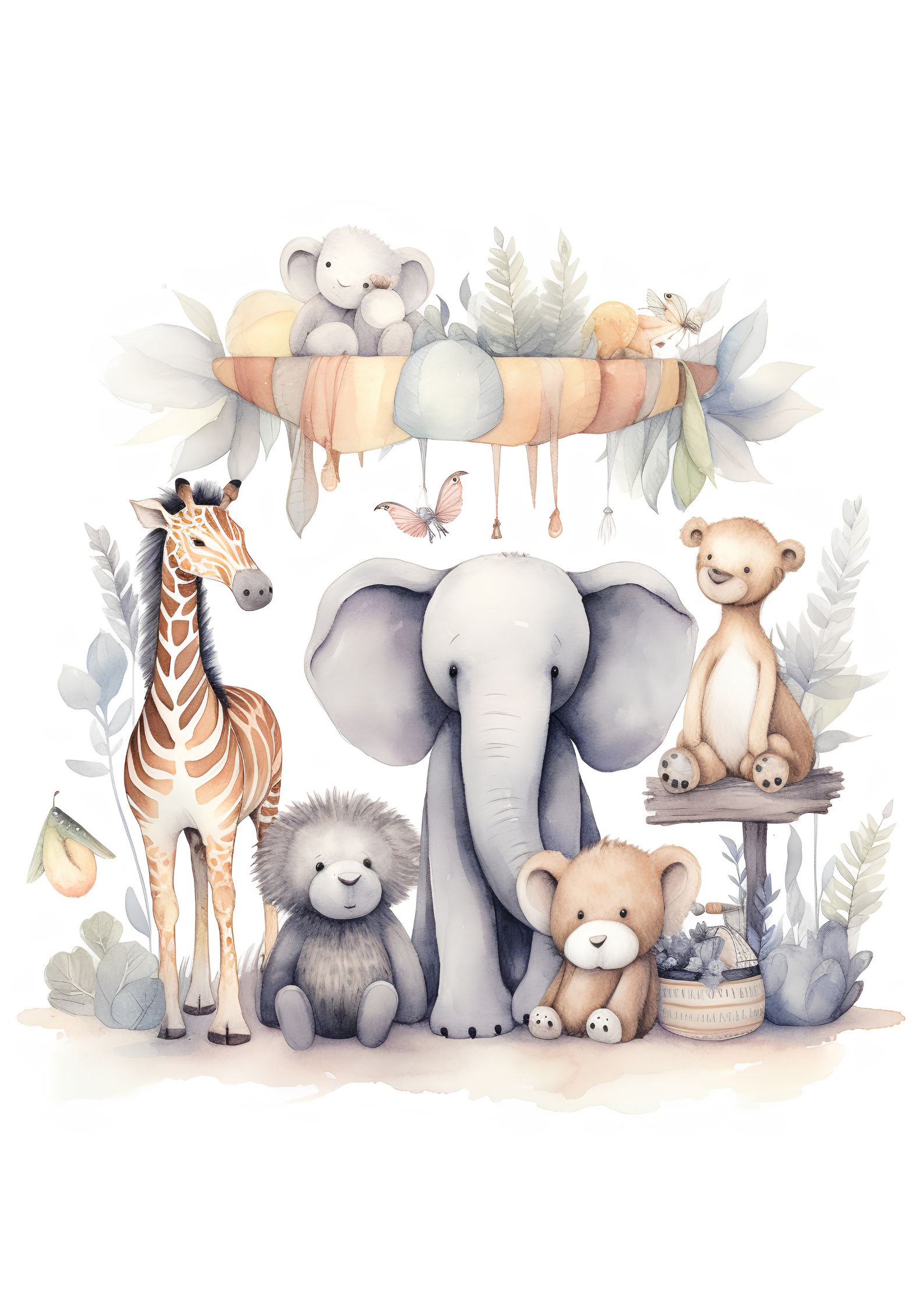 Plakat til børneværelset