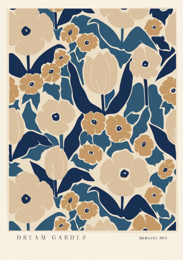 Blomster plakat