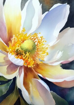 White blooms No3