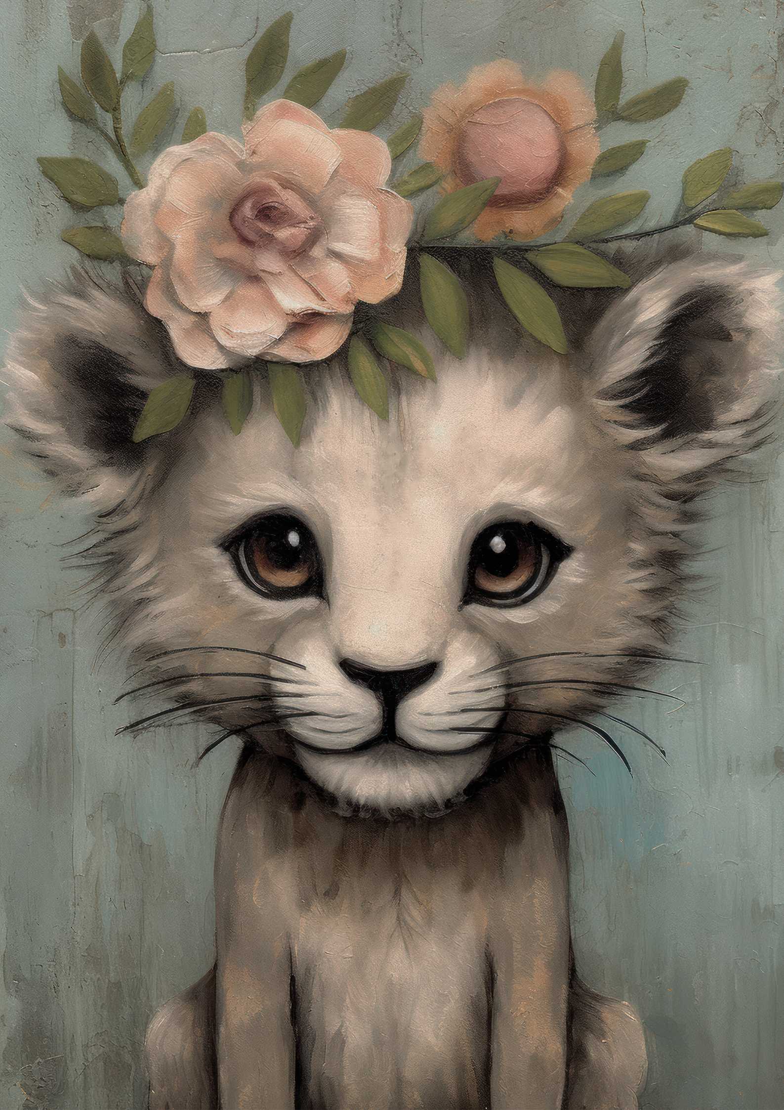 Flower Lion