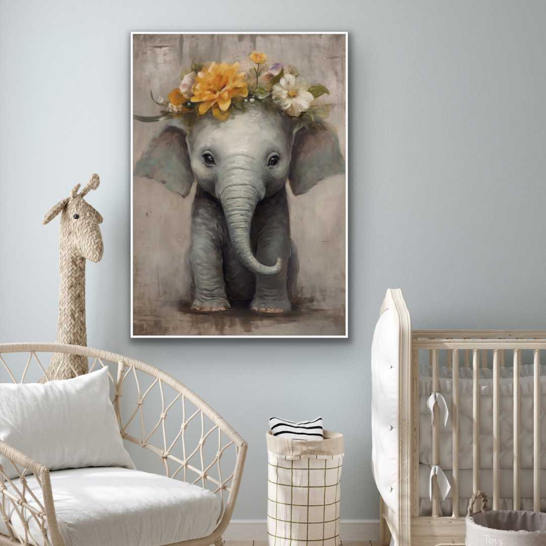 Flower elefant