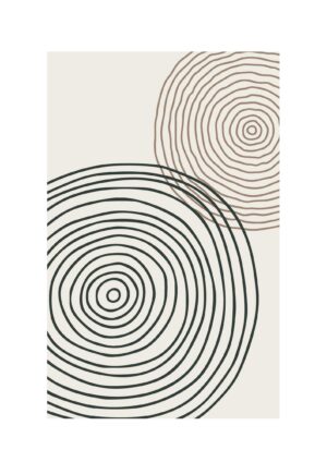 Les circles plakat