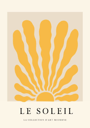 Le Soleil plakat