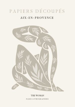 Woman nude/leaves
