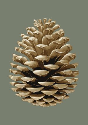 The Golden Cone Plakat