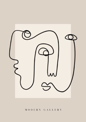 Modern Gallery Plakat