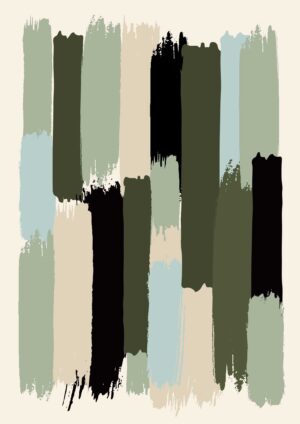 Brush Strokes Plakat