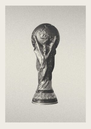 The World Cup Trophy plakat