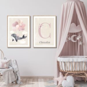 Ballon hval plakat SÆT