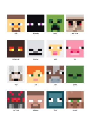 MinecraftHeads Plakat