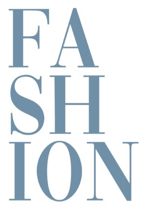 Fashion Blue plakat