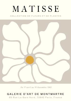Fleurs et de plantes No1 plakat