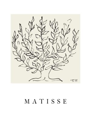 Matisse Tree plakat