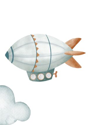 Airplane No3 plakat