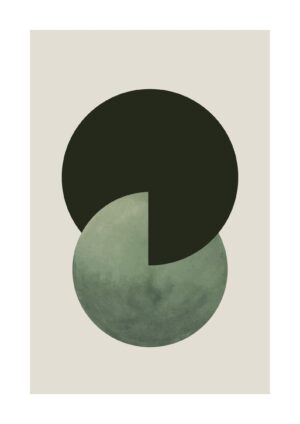Berlin Shapes Green No2