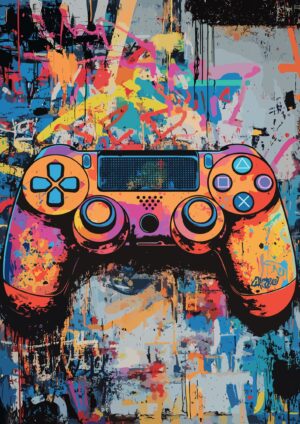 Controller Graffiti No1 plakat