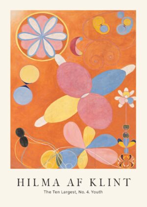 Hilma af Klint The Ten Largest No4 Museumsplakat