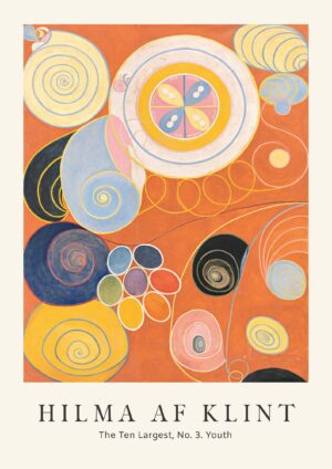 Hilma af Klint The Ten Largest No3 Museumsplakat