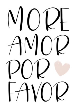 More Amore Plakat