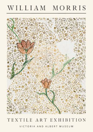 William Morris Textile Art Plakat
