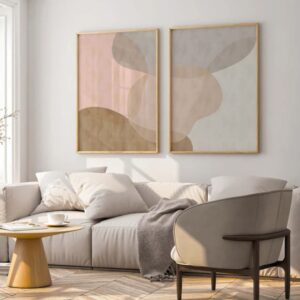 Plakatsæt PASTEL WALL ART