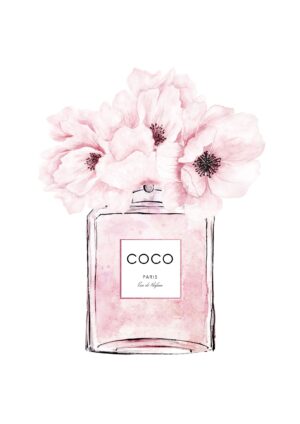 COCO Flower Pink plakat