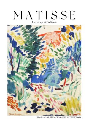 Matisse Landscape at Collioure plakat