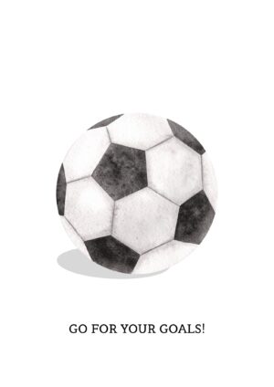 Go for your Goals! Plakat
