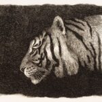 Tiger Head A2 (60 x 42 cm)