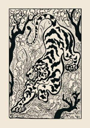 Paul Ranson - Tiger in the Jungle Plakat