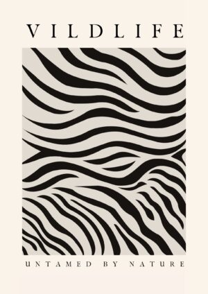 Vildlife - Zebra plakat