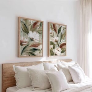 Plakatsæt GREEN FLOWERS