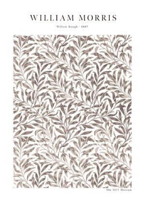 Morris "Willow bough - 1887" plakat