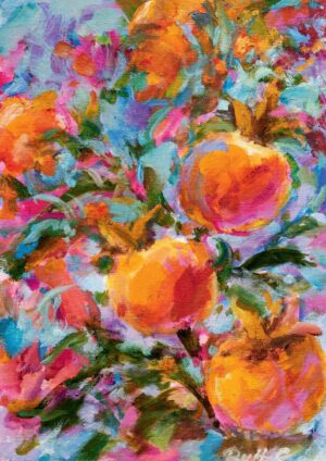 Hyben kunstplakat af Ruth Christensen