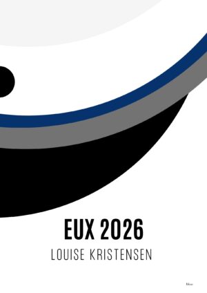EUX business hue/navn plakat