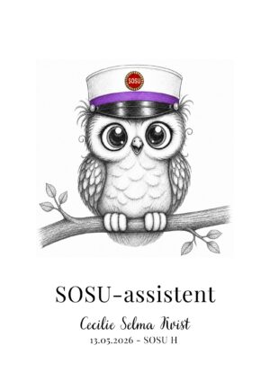 SOSU-assistent UGLE plakat
