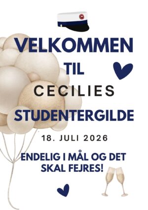 Velkomstplakat studentergilde HHX