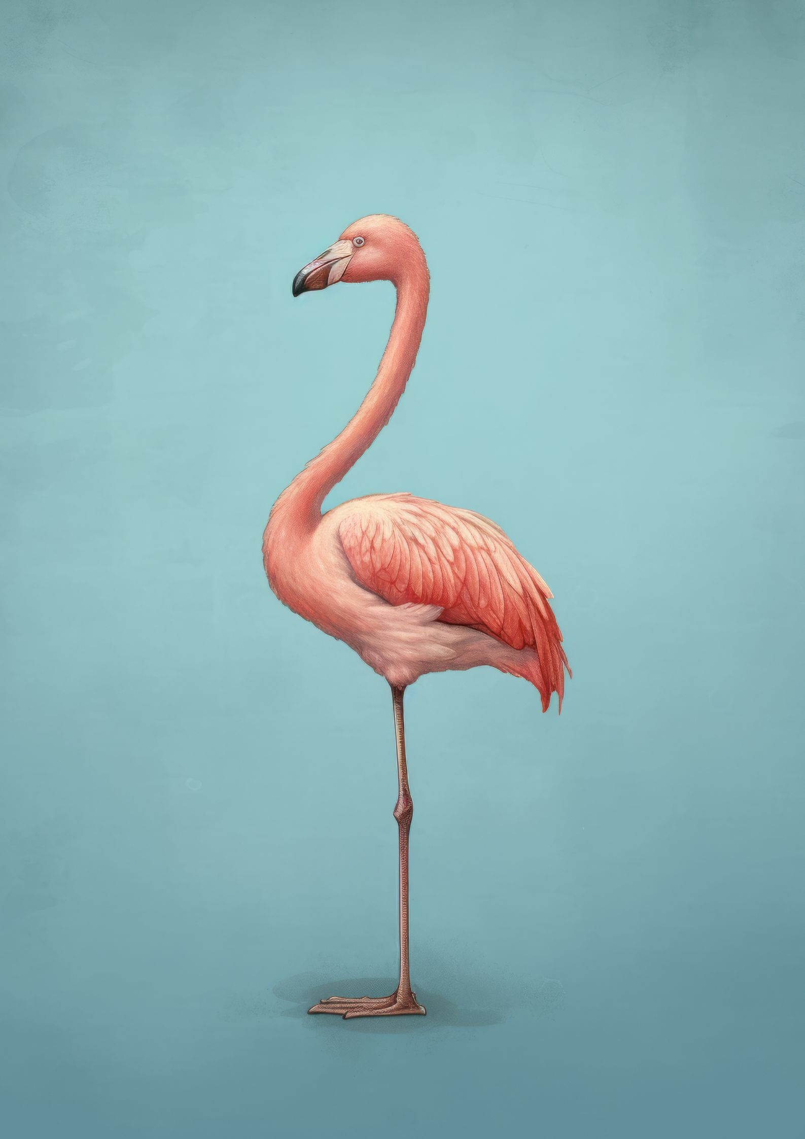 Vintage Flamingo A2