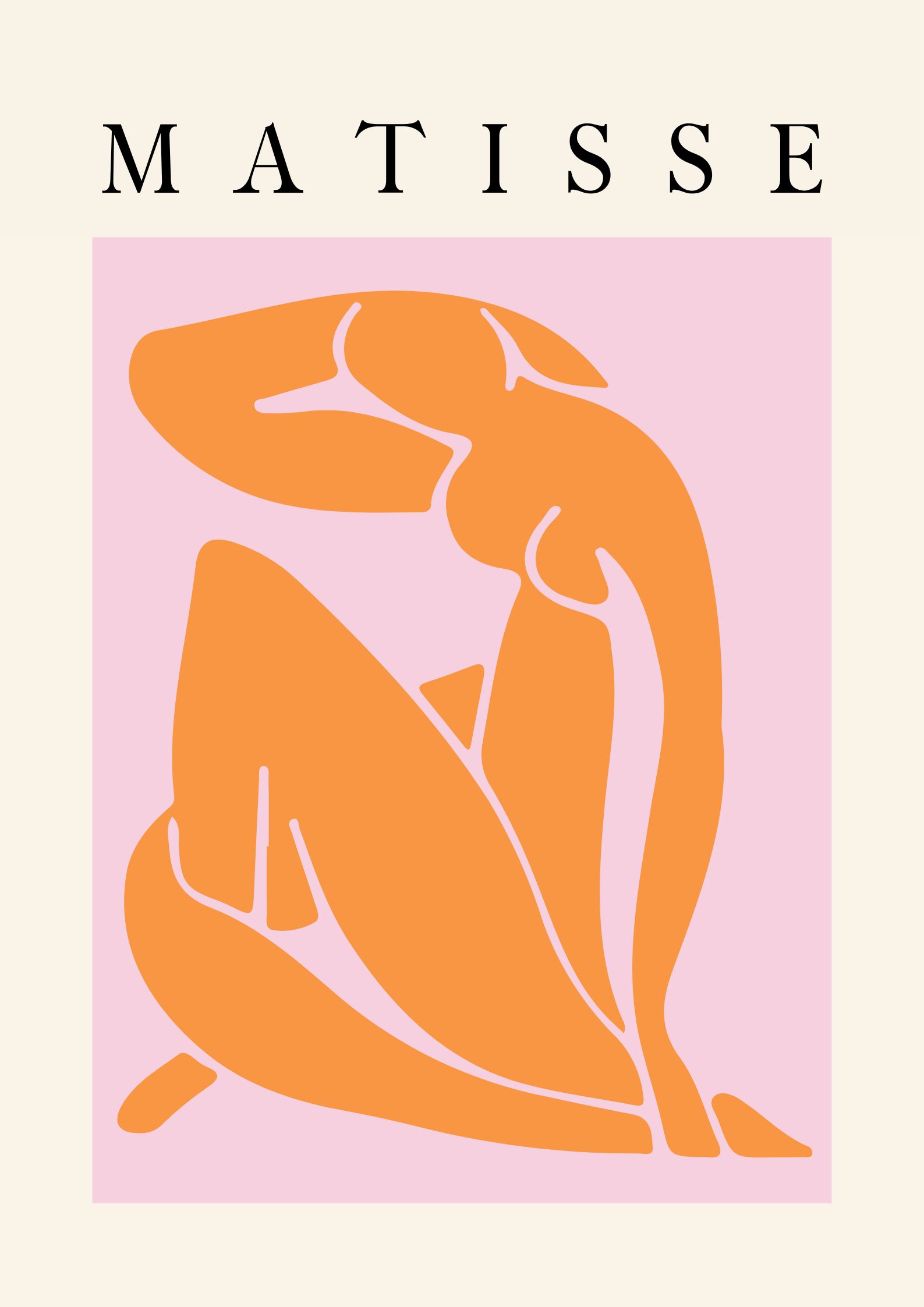 Woman nudepink and orange A2