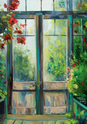Udsyn til omverdenen kunstplakat af Christophe Maillard