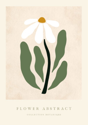 Flower Abstract plakat